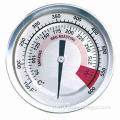 Cooking Thermometer with Stainless Steel Case and Glass Type Lens